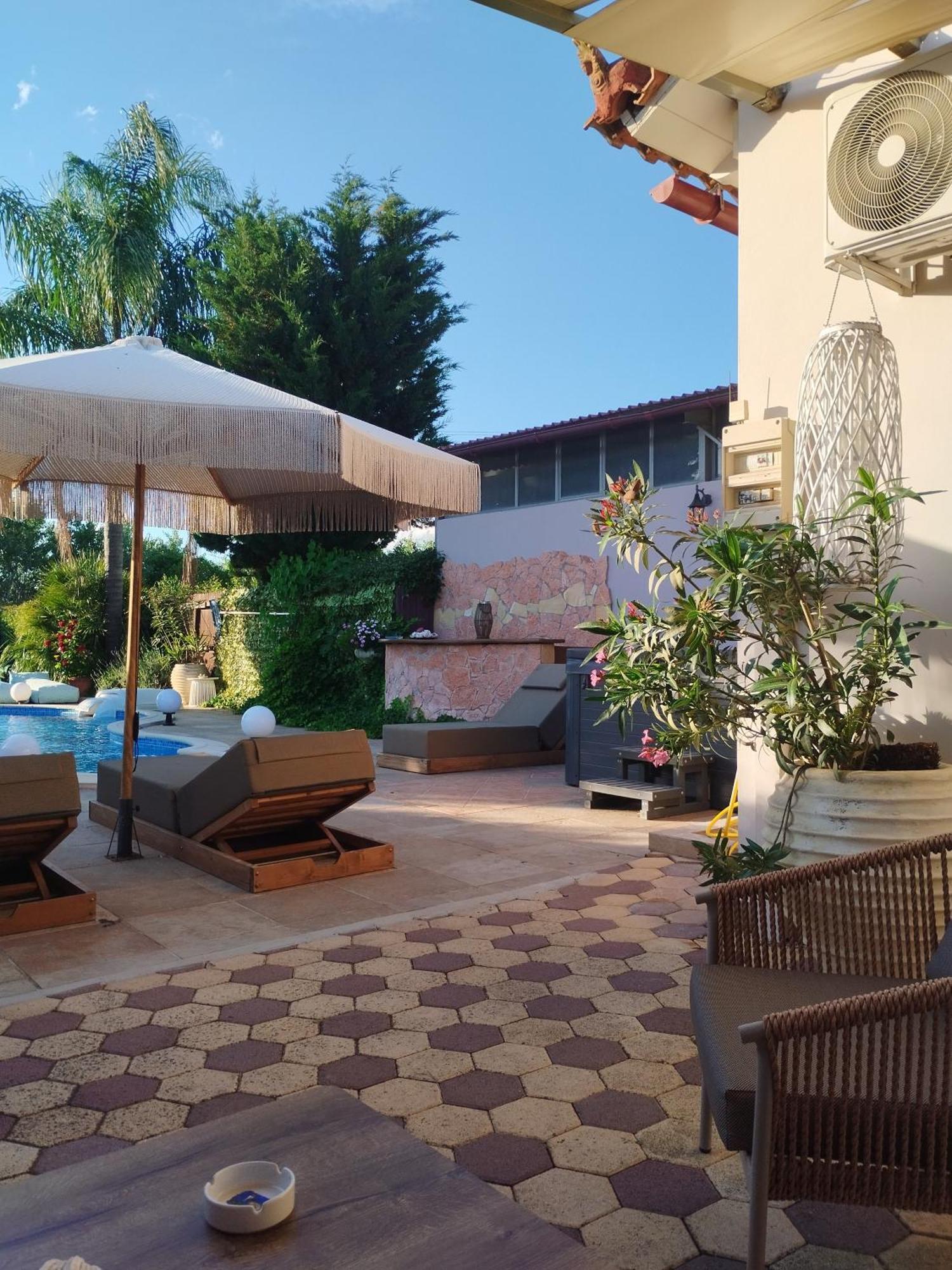 Luxury Villas Chrysa Private Pool & Spa Nafplio Exterior foto
